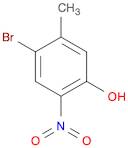 Phenol, 4-bromo-5-methyl-2-nitro-