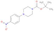 1-Piperazinecarboxylic acid, 4-(4-nitrophenyl)-, 1,1-dimethylethyl ester