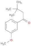 1-Butanone, 1-(3-methoxyphenyl)-3,3-dimethyl-