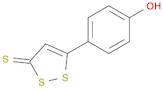 3H-1,2-Dithiole-3-thione, 5-(4-hydroxyphenyl)-