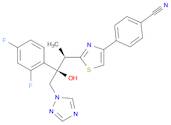 Benzonitrile, 4-[2-[(1R,2R)-2-(2,4-difluorophenyl)-2-hydroxy-1-methyl-3-(1H-1,2,4-triazol-1-yl)propyl]-4-thiazolyl]-
