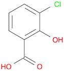 Benzoic acid, 3-chloro-2-hydroxy-