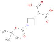 Propanedioic acid, 2-[1-[(1,1-dimethylethoxy)carbonyl]-3-azetidinyl]-