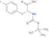 D-Phenylalanine, N-[(1,1-dimethylethoxy)carbonyl]-4-iodo-