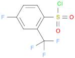 Benzenesulfonyl chloride, 4-fluoro-2-(trifluoromethyl)-