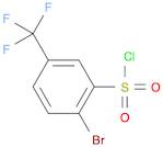Benzenesulfonyl chloride, 2-bromo-5-(trifluoromethyl)-