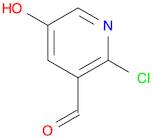 3-Pyridinecarboxaldehyde, 2-chloro-5-hydroxy-