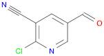 3-Pyridinecarbonitrile, 2-chloro-5-formyl-