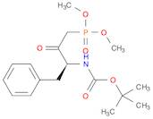 Carbamic acid, N-[(1S)-3-(dimethoxyphosphinyl)-2-oxo-1-(phenylmethyl)propyl]-, 1,1-dimethylethyl...