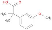 Benzeneacetic acid, 3-methoxy-α,α-dimethyl-
