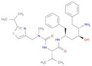 Butanamide, N-[(1S,3S,4S)-4-amino-3-hydroxy-5-phenyl-1-(phenylmethyl)pentyl]-3-methyl-2-[[[methyl[[2-(1-methylethyl)-4-thiazolyl]methyl]amino]carbonyl]amino]-, (2S)-
