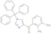 Methanone, (2,3-dimethylphenyl)[1-(triphenylmethyl)-1H-imidazol-4-yl]-