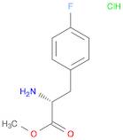 D-Phenylalanine, 4-fluoro-, methyl ester, hydrochloride (1:1)