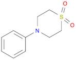 Thiomorpholine, 4-phenyl-, 1,1-dioxide