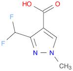 1H-Pyrazole-4-carboxylic acid, 3-(difluoromethyl)-1-methyl-