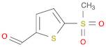 2-Thiophenecarboxaldehyde, 5-(methylsulfonyl)-