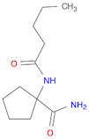 Cyclopentanecarboxamide, 1-[(1-oxopentyl)amino]-