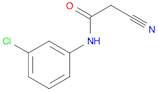 Acetamide, N-(3-chlorophenyl)-2-cyano-