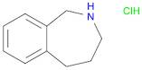 1H-2-Benzazepine, 2,3,4,5-tetrahydro-, hydrochloride (1:1)