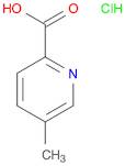 2-Pyridinecarboxylic acid, 5-methyl-, hydrochloride (1:1)