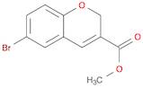 2H-1-Benzopyran-3-carboxylic acid, 6-bromo-, methyl ester