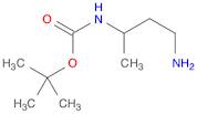 Carbamic acid, N-(3-amino-1-methylpropyl)-, 1,1-dimethylethyl ester