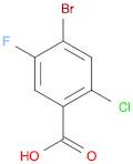 Benzoic acid, 4-bromo-2-chloro-5-fluoro-