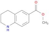 6-Quinolinecarboxylic acid, 1,2,3,4-tetrahydro-, methyl ester