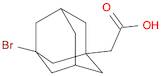 Tricyclo[3.3.1.13,7]decane-1-acetic acid, 3-bromo-
