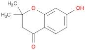4H-1-Benzopyran-4-one, 2,3-dihydro-7-hydroxy-2,2-dimethyl-