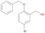 Benzenemethanol, 5-bromo-2-(phenylmethoxy)-