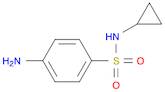 Benzenesulfonamide, 4-amino-N-cyclopropyl-