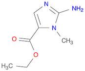 1H-Imidazole-5-carboxylic acid, 2-amino-1-methyl-, ethyl ester