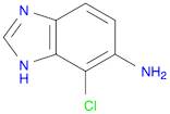 1H-Benzimidazol-6-amine, 7-chloro-