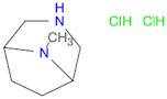 3,8-Diazabicyclo[3.2.1]octane, 8-methyl-, hydrochloride (1:2)