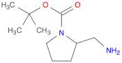 1-Pyrrolidinecarboxylic acid, 2-(aminomethyl)-, 1,1-dimethylethyl ester