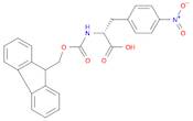 D-Phenylalanine, N-[(9H-fluoren-9-ylmethoxy)carbonyl]-4-nitro-
