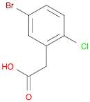 Benzeneacetic acid, 5-bromo-2-chloro-