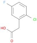 Benzeneacetic acid, 2-chloro-5-fluoro-