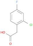 Benzeneacetic acid, 2-chloro-4-fluoro-