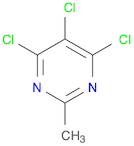 Pyrimidine, 4,5,6-trichloro-2-methyl-
