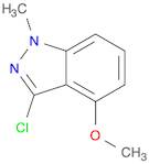 1H-Indazole, 3-chloro-4-methoxy-1-methyl-