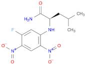 Pentanamide, 2-[(5-fluoro-2,4-dinitrophenyl)amino]-4-methyl-, (2R)-