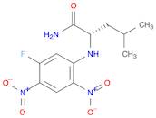 Pentanamide, 2-[(5-fluoro-2,4-dinitrophenyl)amino]-4-methyl-, (2S)-