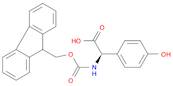 Benzeneacetic acid, α-[[(9H-fluoren-9-ylmethoxy)carbonyl]amino]-4-hydroxy-, (αR)-