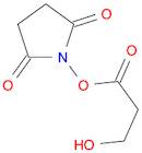 Propanoic acid, 3-hydroxy-, 2,5-dioxo-1-pyrrolidinyl ester