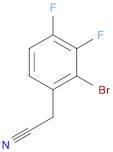 Benzeneacetonitrile, 2-bromo-3,4-difluoro-