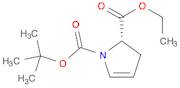 1H-Pyrrole-1,2-dicarboxylic acid, 2,3-dihydro-, 1-(1,1-dimethylethyl) 2-ethyl ester, (2S)-