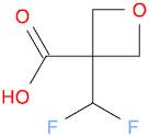 3-Oxetanecarboxylic acid, 3-(difluoromethyl)-