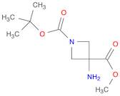 1,3-Azetidinedicarboxylic acid, 3-amino-, 1-(1,1-dimethylethyl) 3-methyl ester
